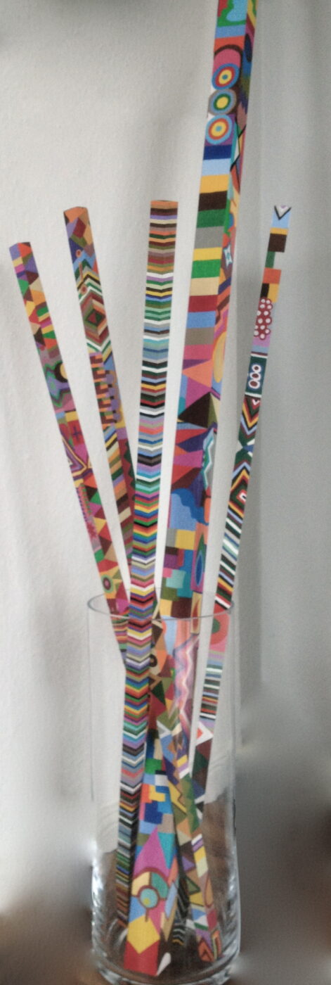 Glasvasenarrangement